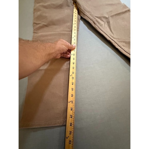 VTG. Levi's 545 Jeans Mens 36 Beige Denim Loose Straight‎ Pocketed Men 36X30. - Picture 10 of 12